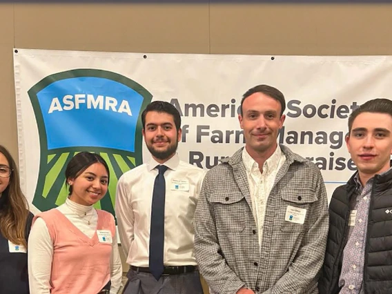 Picture of AREC students at the 2023 Ag Forum